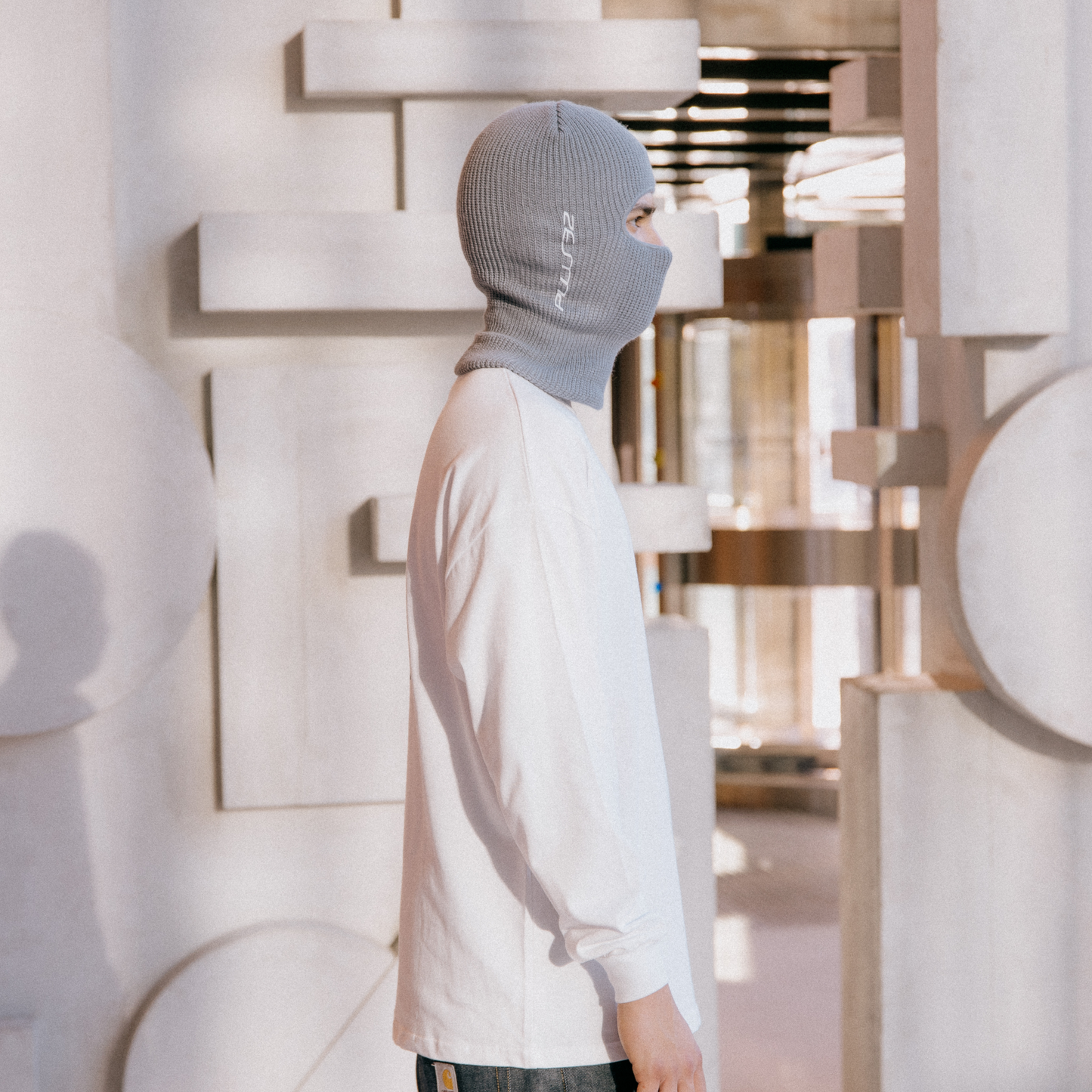 PLUS32 Grey balaclava