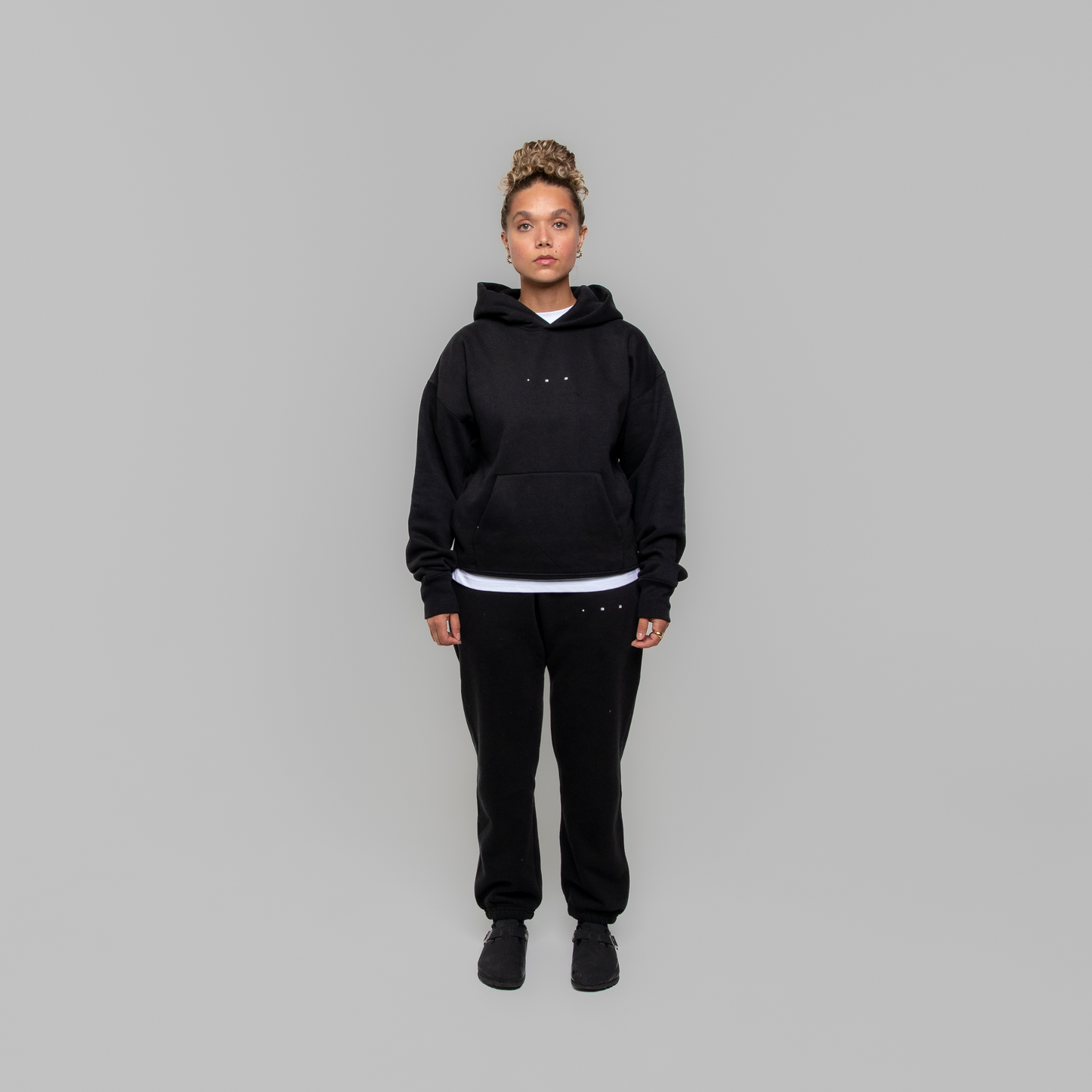 Heavyweight Joggerpants Black Small + 3 2 Logo