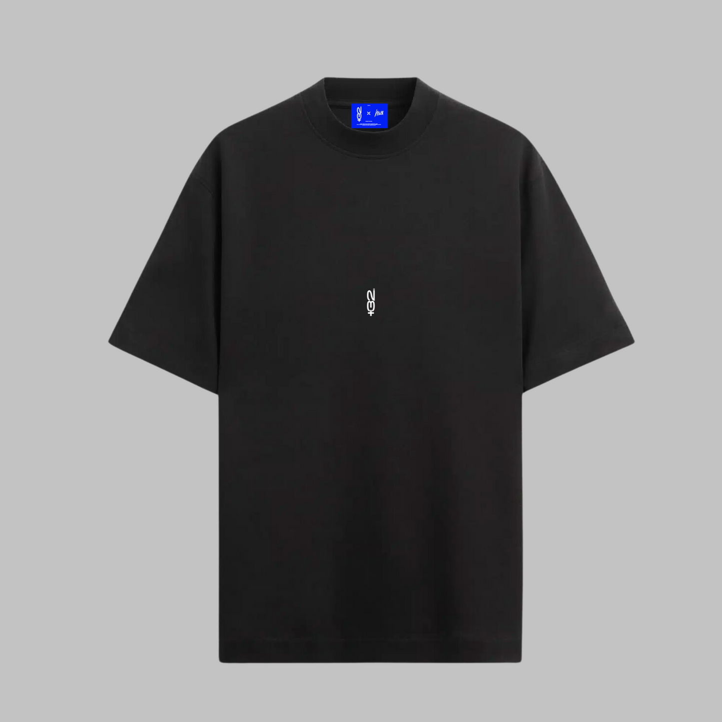 T-shirt +32[4]™Noir (en collaboration avec MILK SHOP)