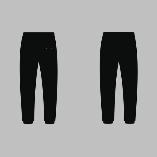 Heavyweight Joggerpants Black Small + 3 2 Logo