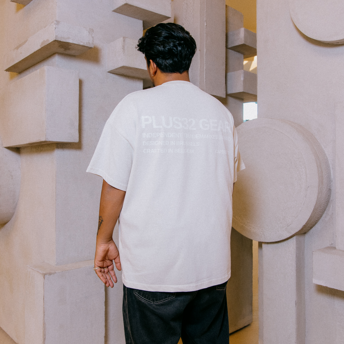 CAPSULE 1™ Off White Shortsleeve T-Shirt