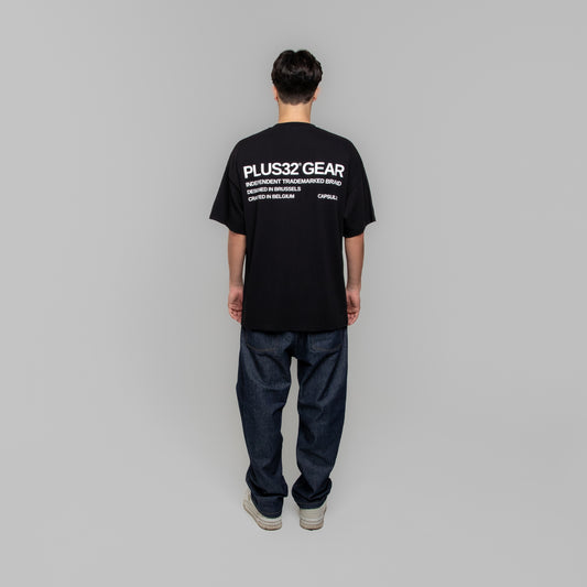 CAPSULE 1™ Black Shortsleeve T-Shirt